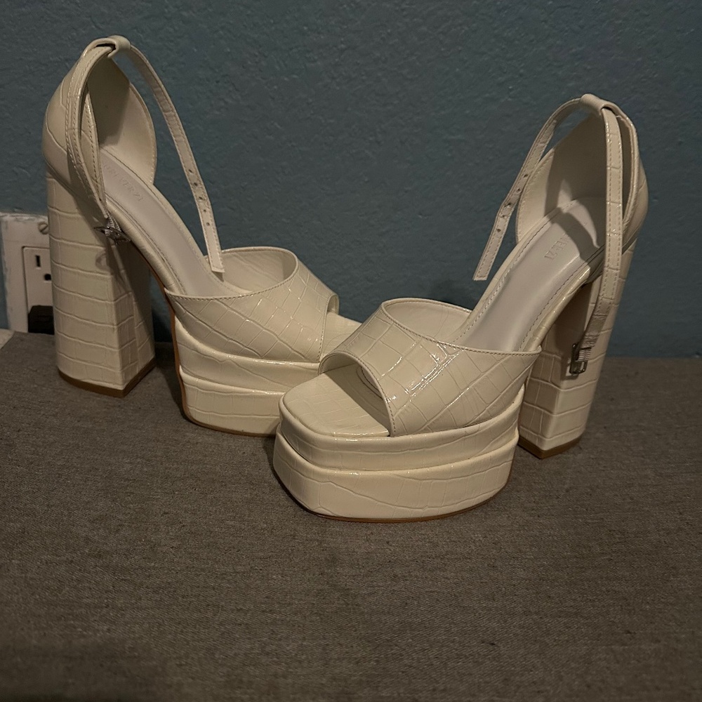 White heels